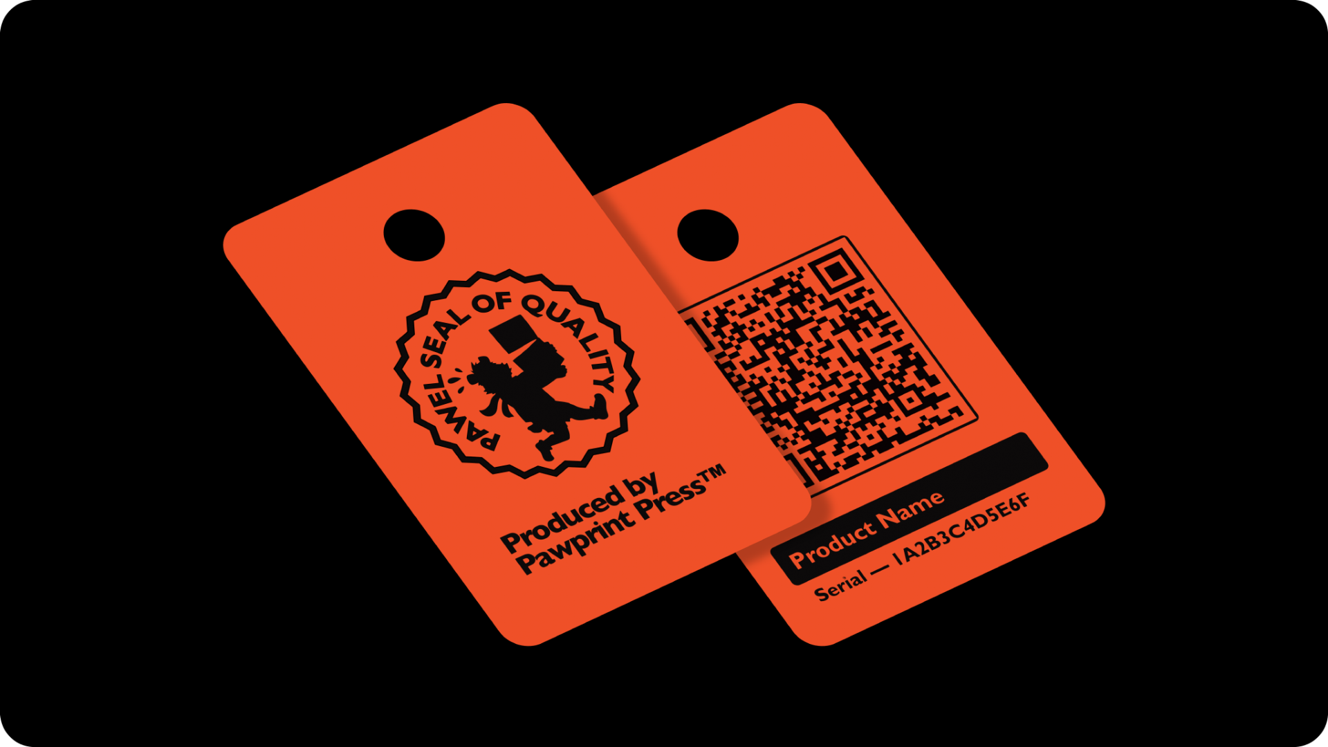 Rendering of the Orange Tag